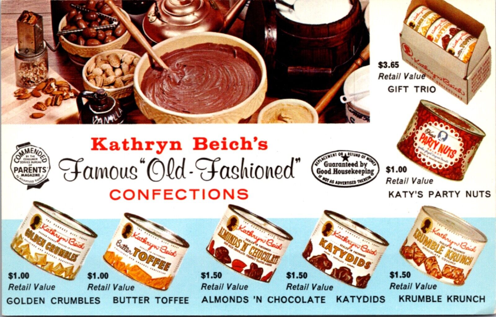 Advertising PC Kathryn Beech's Famous Old Fashioned Confections Fund Raising