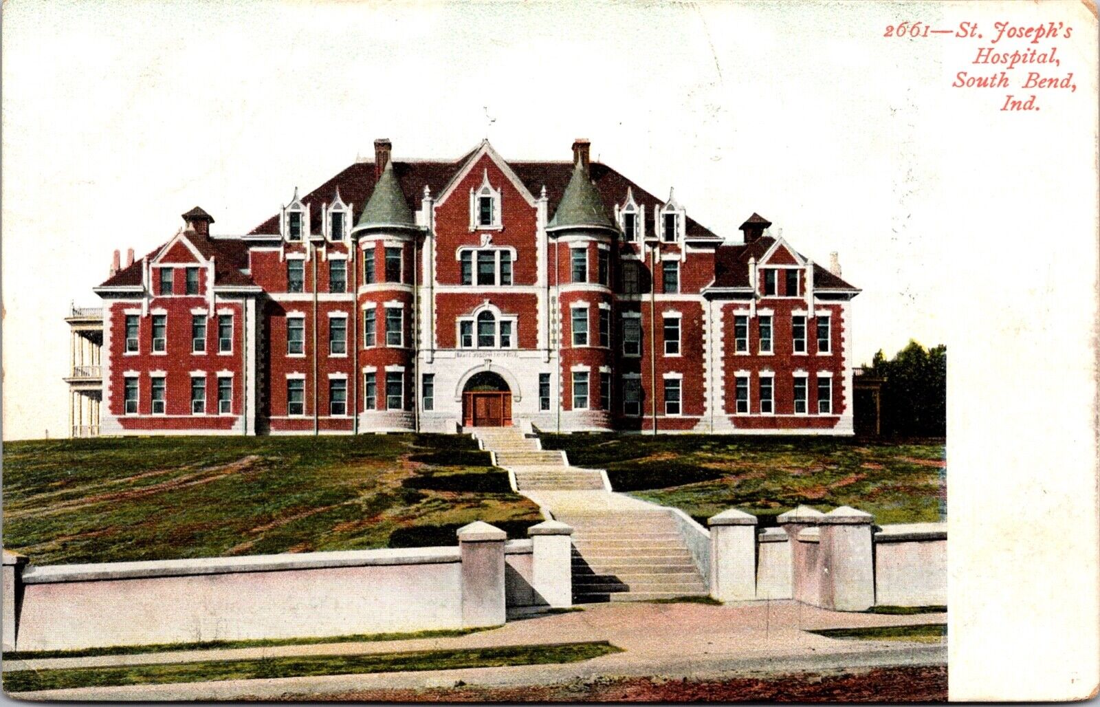 Two Postcards St. Joseph's Hospital in South Bend, Indiana~138666