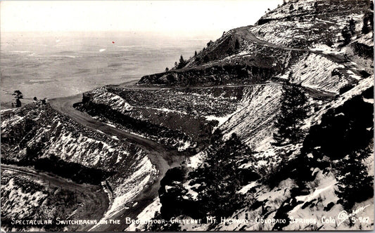 RPPC Switchbacks on Broadmoor-Cheyenne Mt. Highway Colorado Springs, Colorado