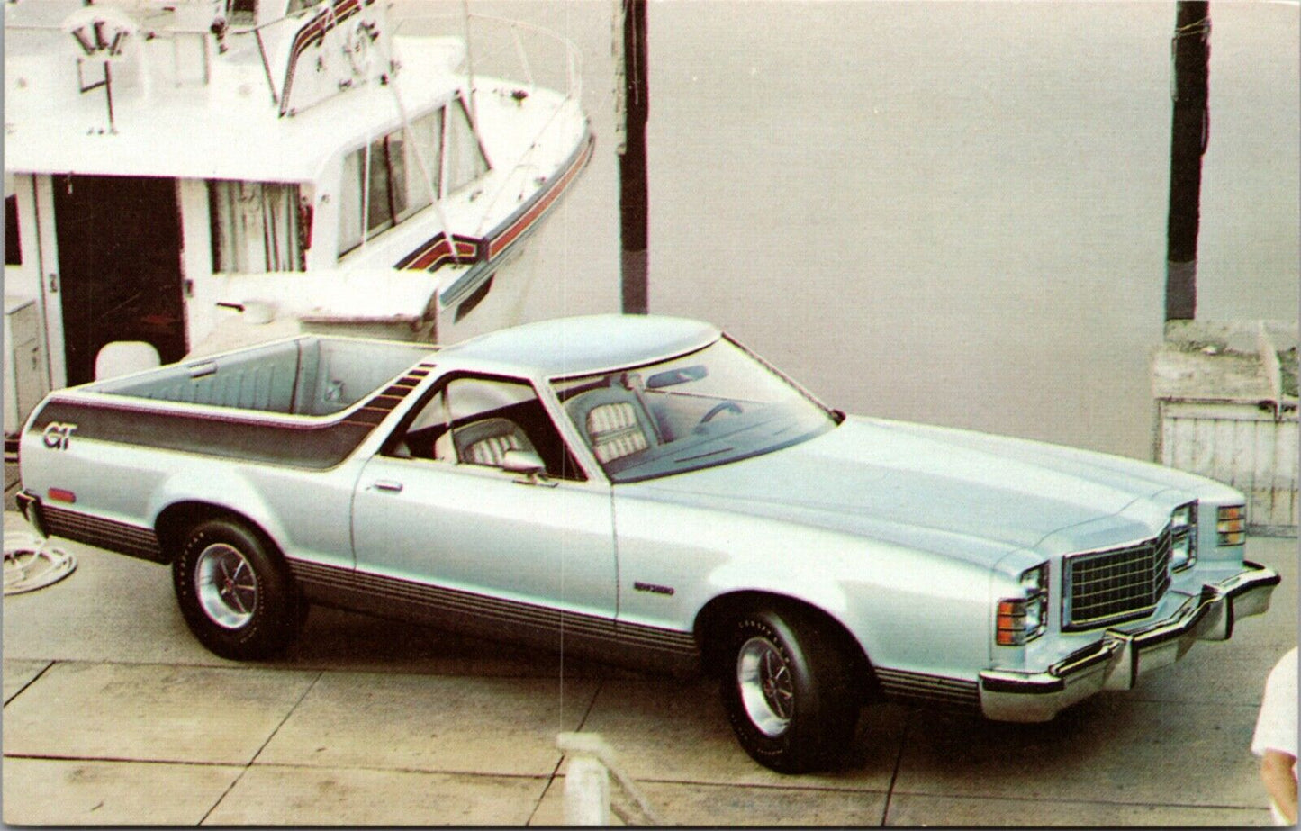 Advertising Postcard 1977 Ranchero GT