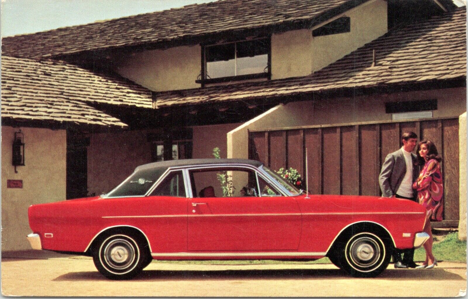 Advertising Postcard 1969 Falcon Futura Sports Coupe