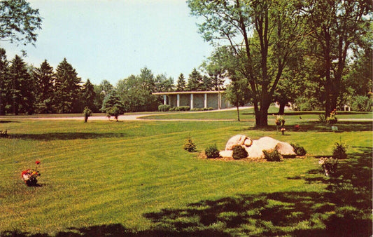 Three Postcards Highland Cemetery Portage Avenue in South Bend, Indiana~130288