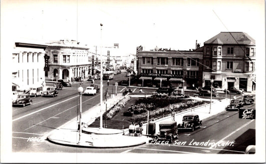 RPPC Plaza, Automobiles, Ortzow's Pharmacy, Bank in San Leandro, California