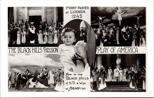 RP Postcard Black Hills Passion Play of America Spearfish South Dakota~138252