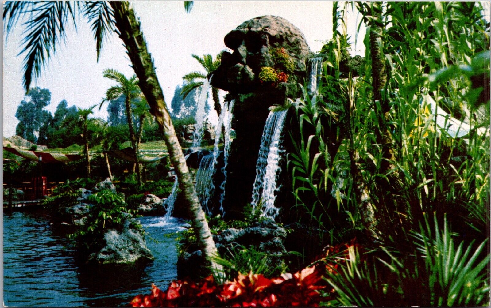 Disneyland Postcard Skull Rock at Pirate's Cove Fantasyland