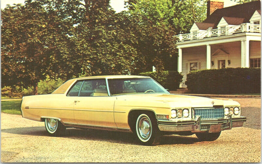 Advertising Postcard 1973 Cadillac