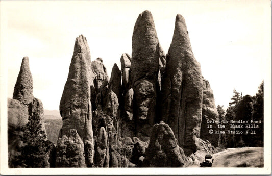 RPPC Drive on Needles Road in the Black Hills South Dakota Custer State Park