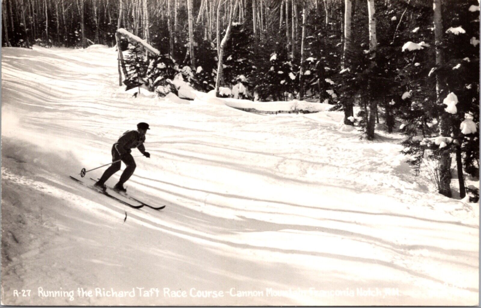 Running Richard Taft Race Course Cannon Mountain Franconia Notch New Hampshire