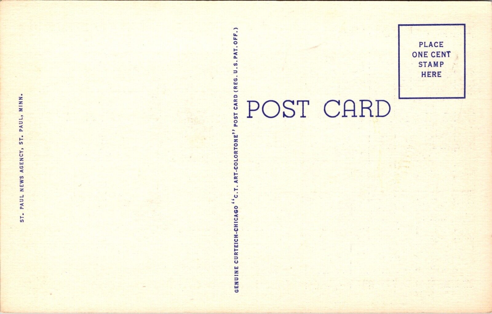 Two Postcards The Saint Paul Hotel in St. Paul, Minnesota~75