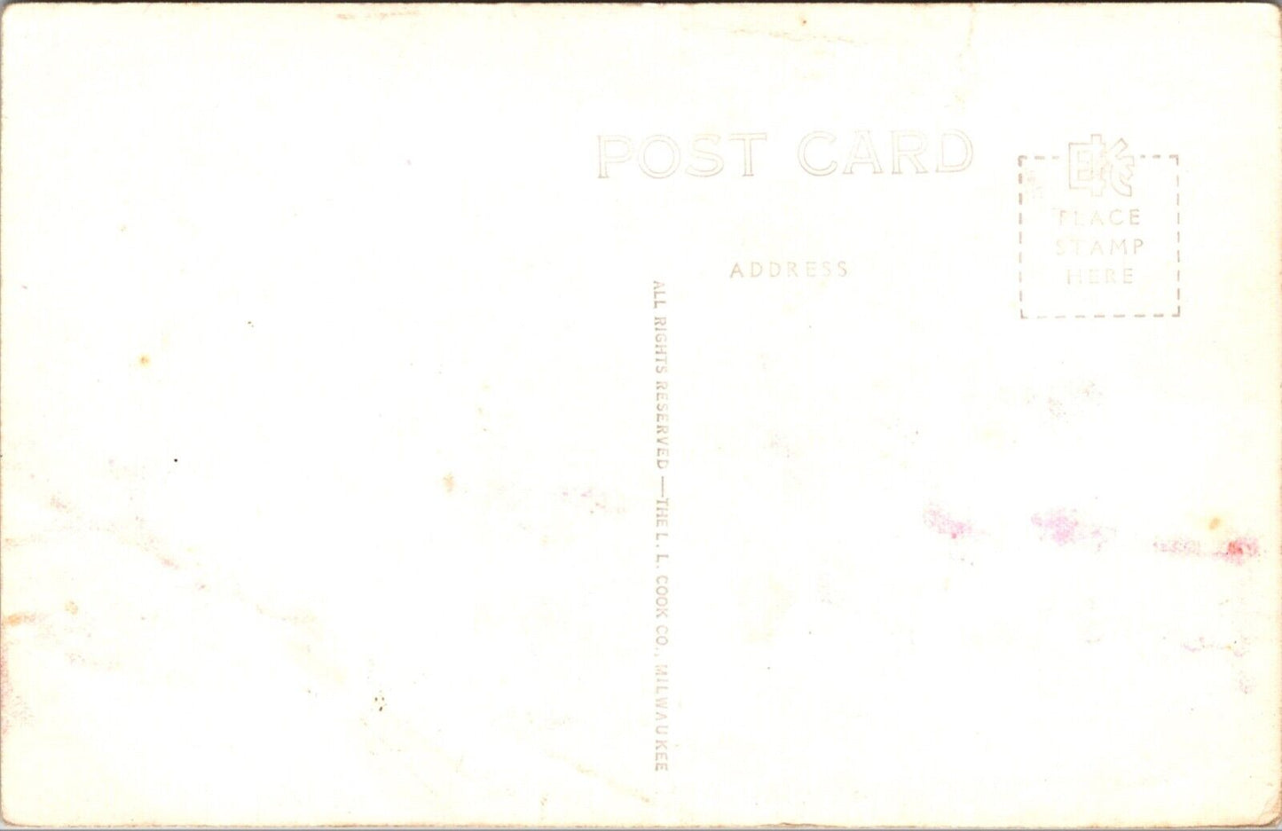 Real Photo Postcard U.S. Post Office in Kalamazoo, Michigan