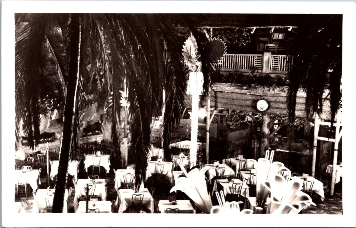 RPPC Interior Clifton's Pacific Seas Cafeteria Olive at Sixth Los Angeles CA