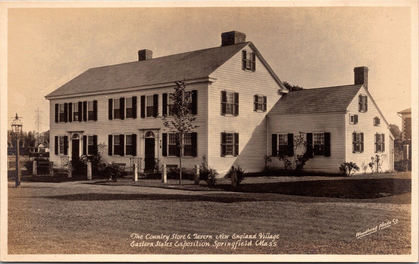 RPPC the Country Store & Tavern New England Village Exposition Springfield MA