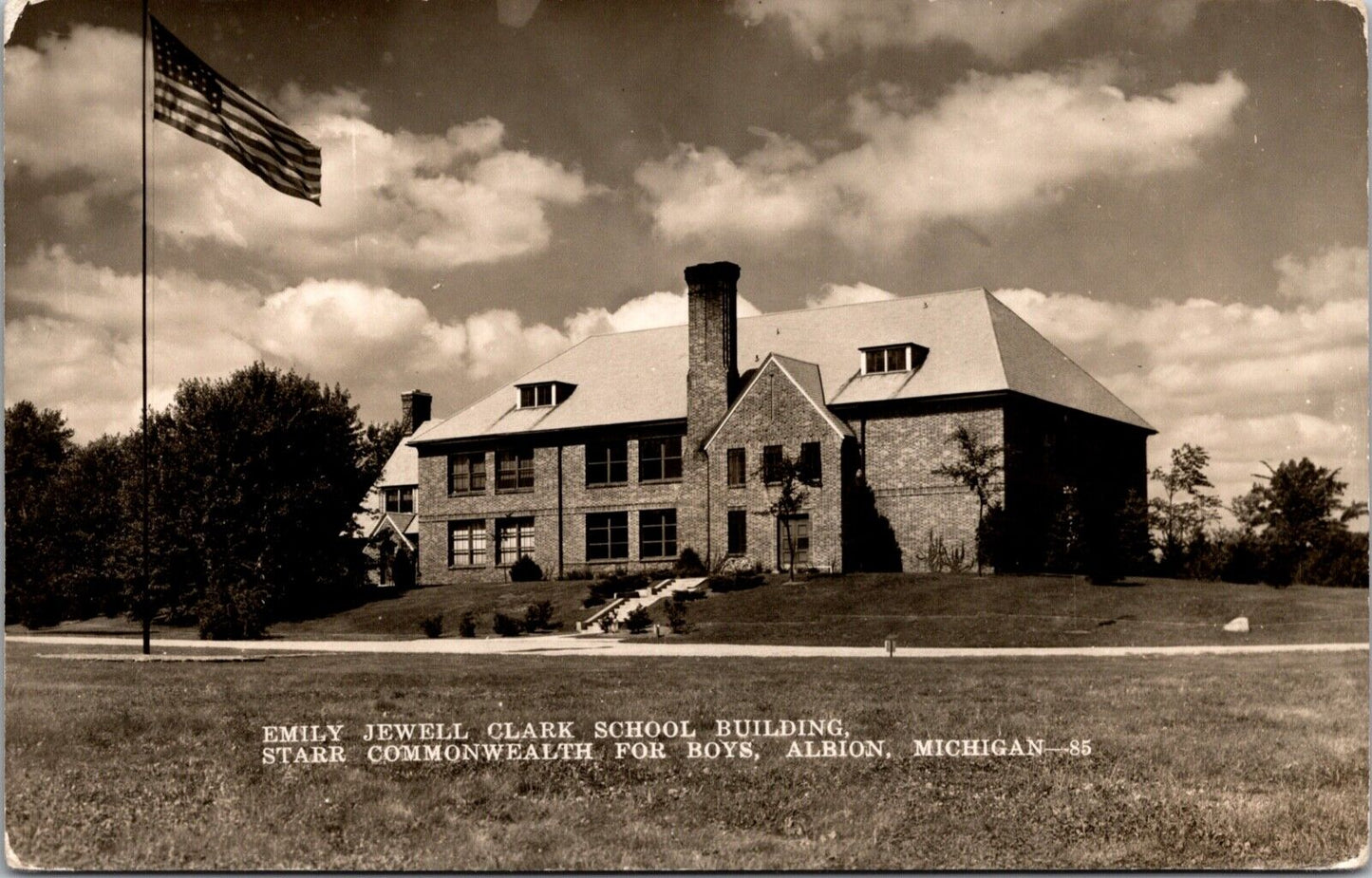 RPPC Emily Jewell Clark School Bldg Starr Commonwealth for Boys Albion, Michigan