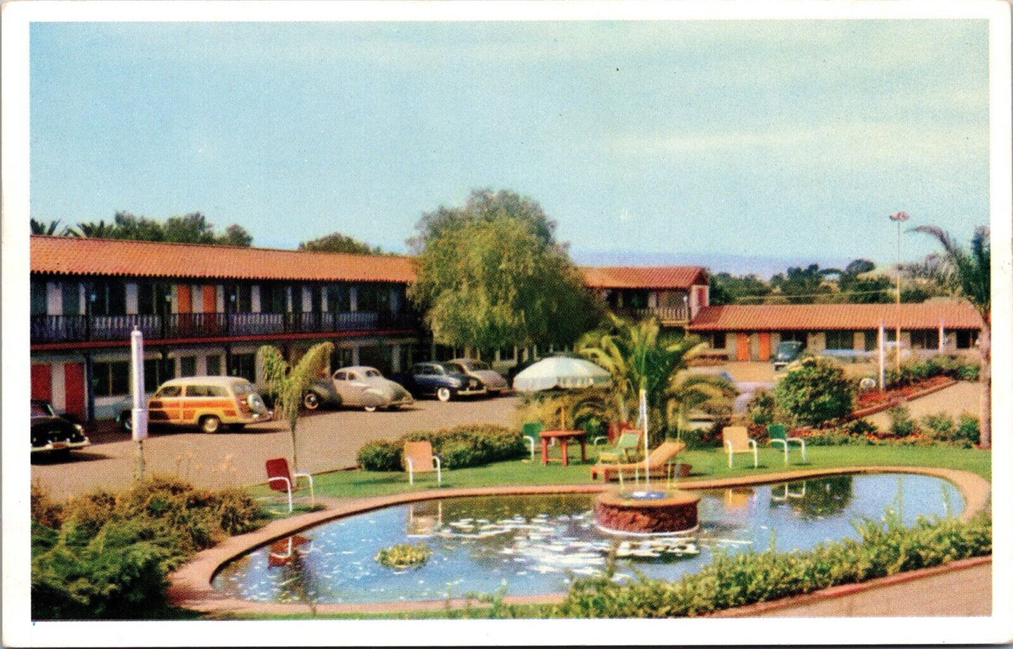 Two Postcards Motel Southward Ho in San Diego, California~133072