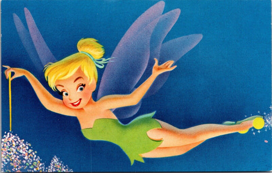 Disneyland Postcard Tinker Bell Sprinkles Magic Stardust Fantasyland D-8