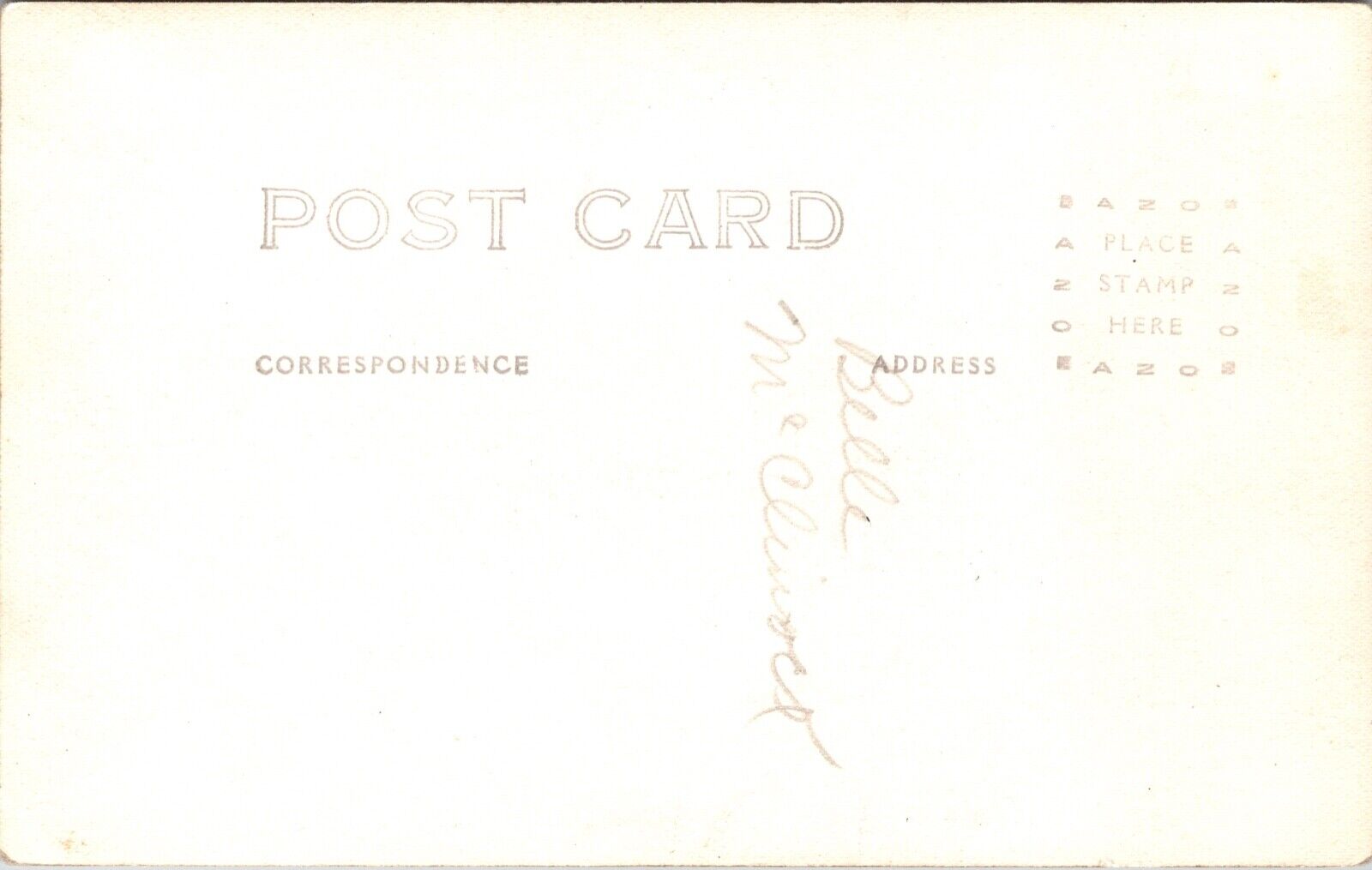 RP Postcard Mrs. Belle McClintock Home for Elderly People and Convalescent~951