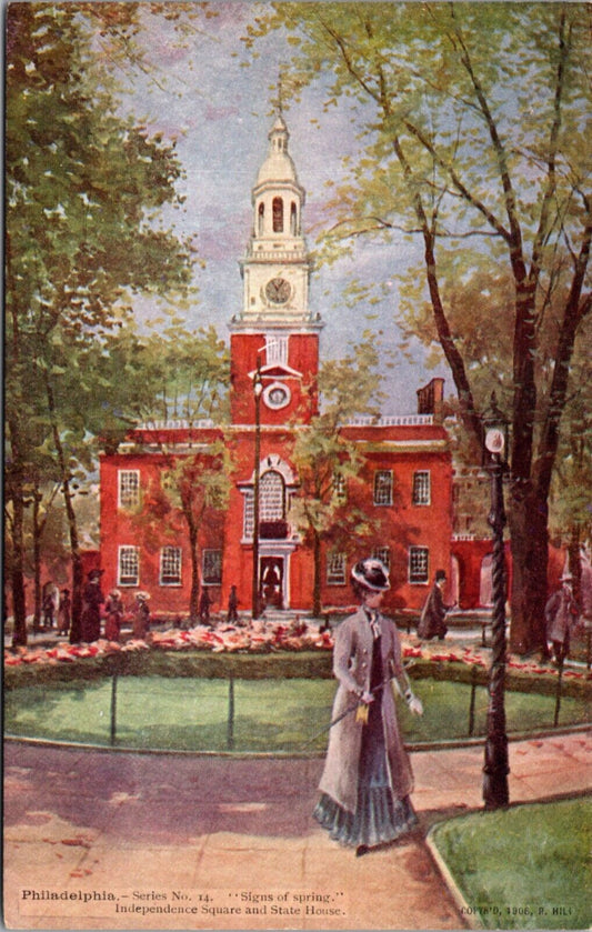 Artist PC Independence Square and State House, Philadelphia, Pennsylvania No 14