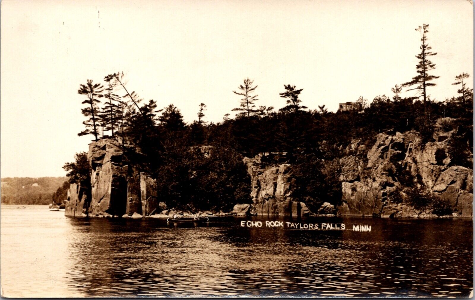 3 Real Photo PCs Shadow Rock Echo Rock Lions Head in Taylors Falls, Minnesota