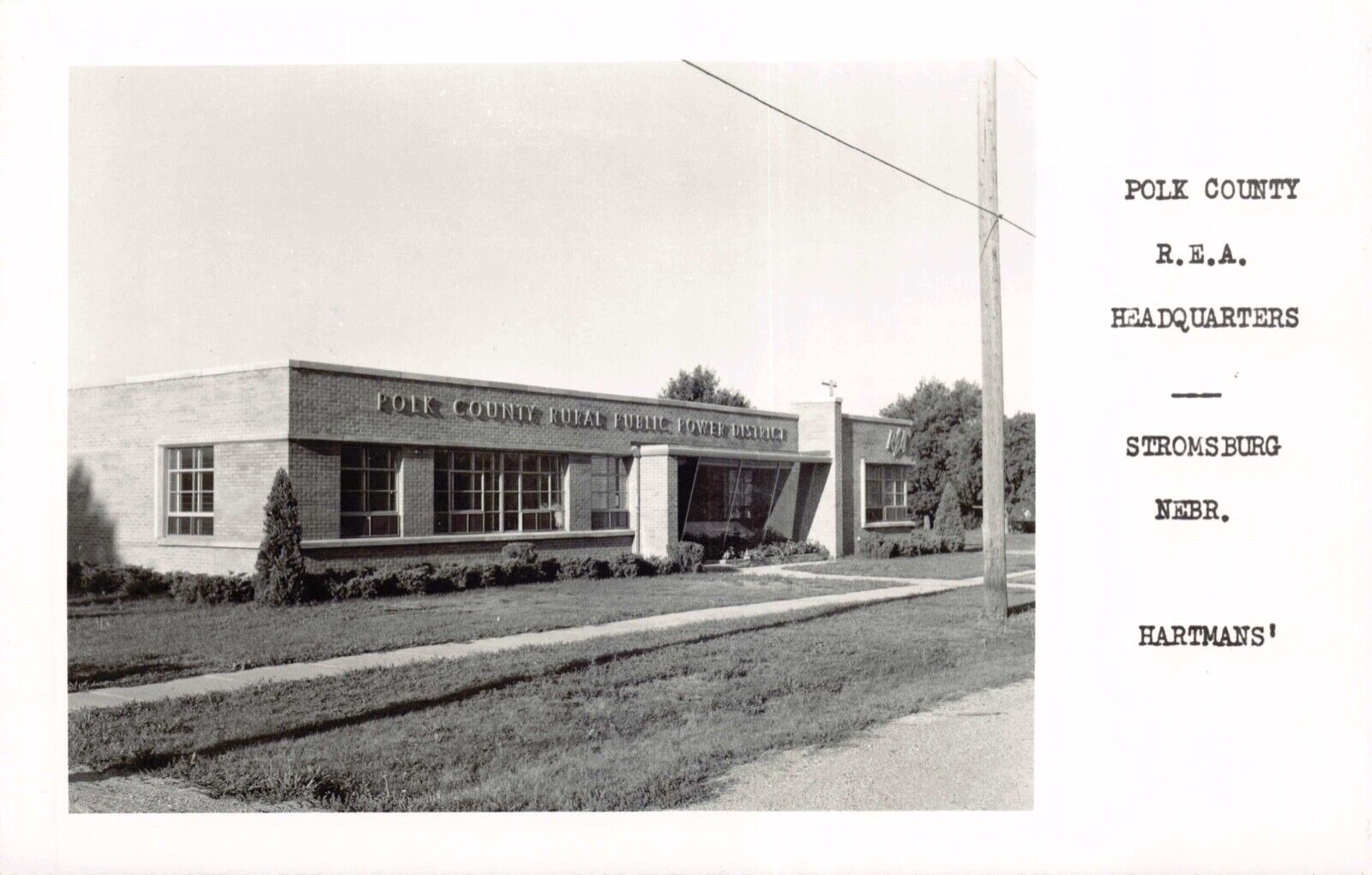 RPPC Polk County R.E.A. Public Power Headquarters Stromsburg, Nebraska~130897