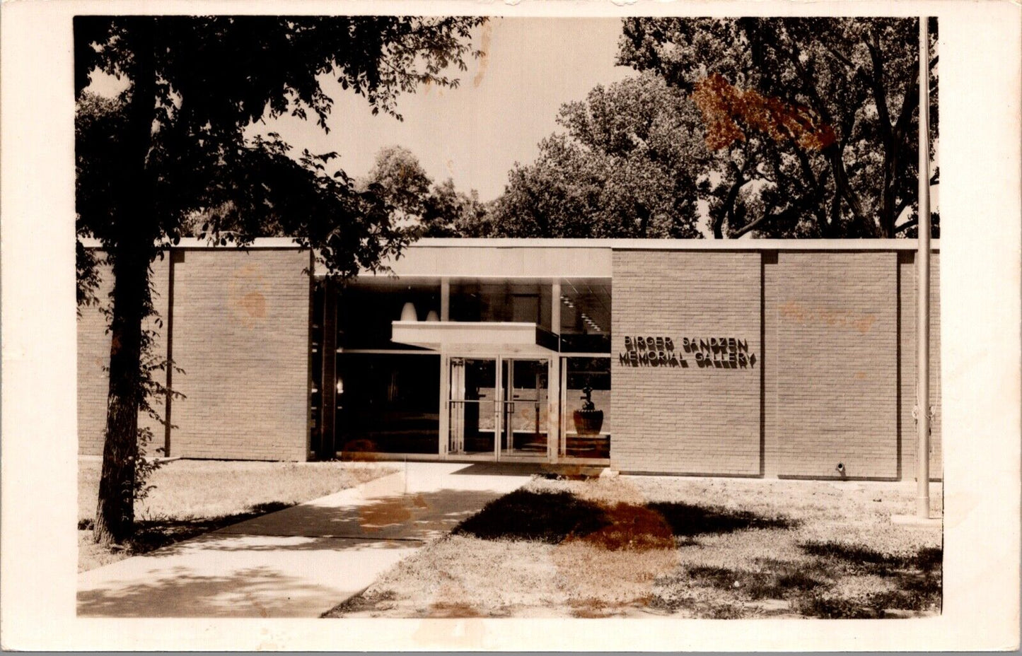 RP Postcard Birger Sandzen Memorial Gallery Bethany College Lindsborg Kansas