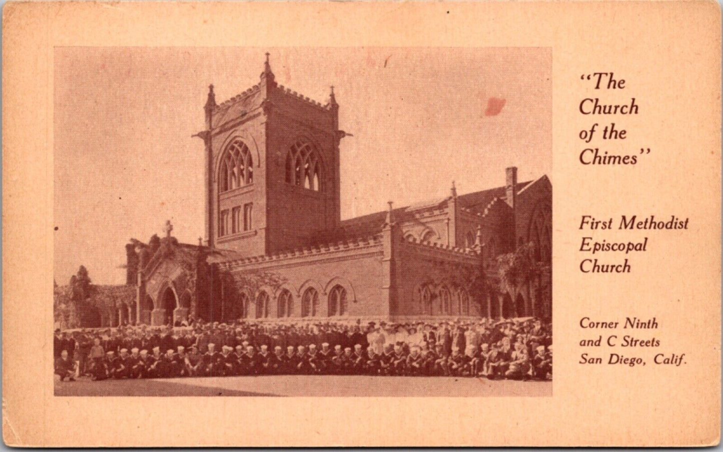 The Church of the Chimes, First Methodist Episcopal Church San Diego California