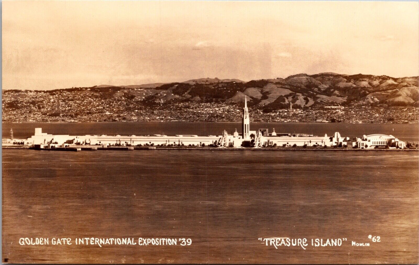 RPPC Treasure Island Golden Gate International Exposition 1939 San Francisco CA