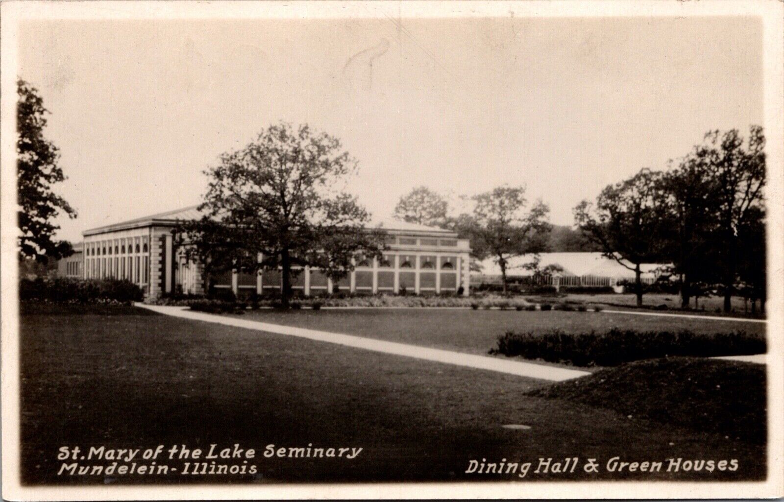 Two RP Postcards St. Mary of the Lake Seminary in Mundelein, Illinois~132893