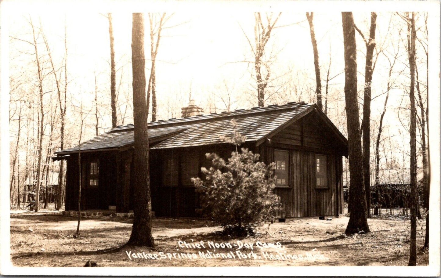 RPPC Chief Noon-Day Camp at Yankee Springs National Park in Hastings, Michigan