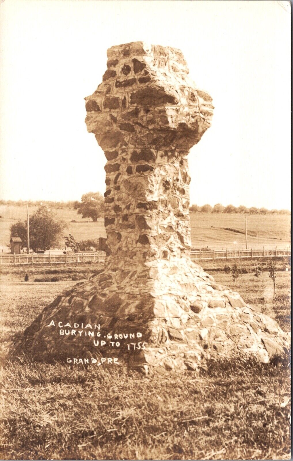 Real Photo Postcards Acadian Burial Ground Canada~138003