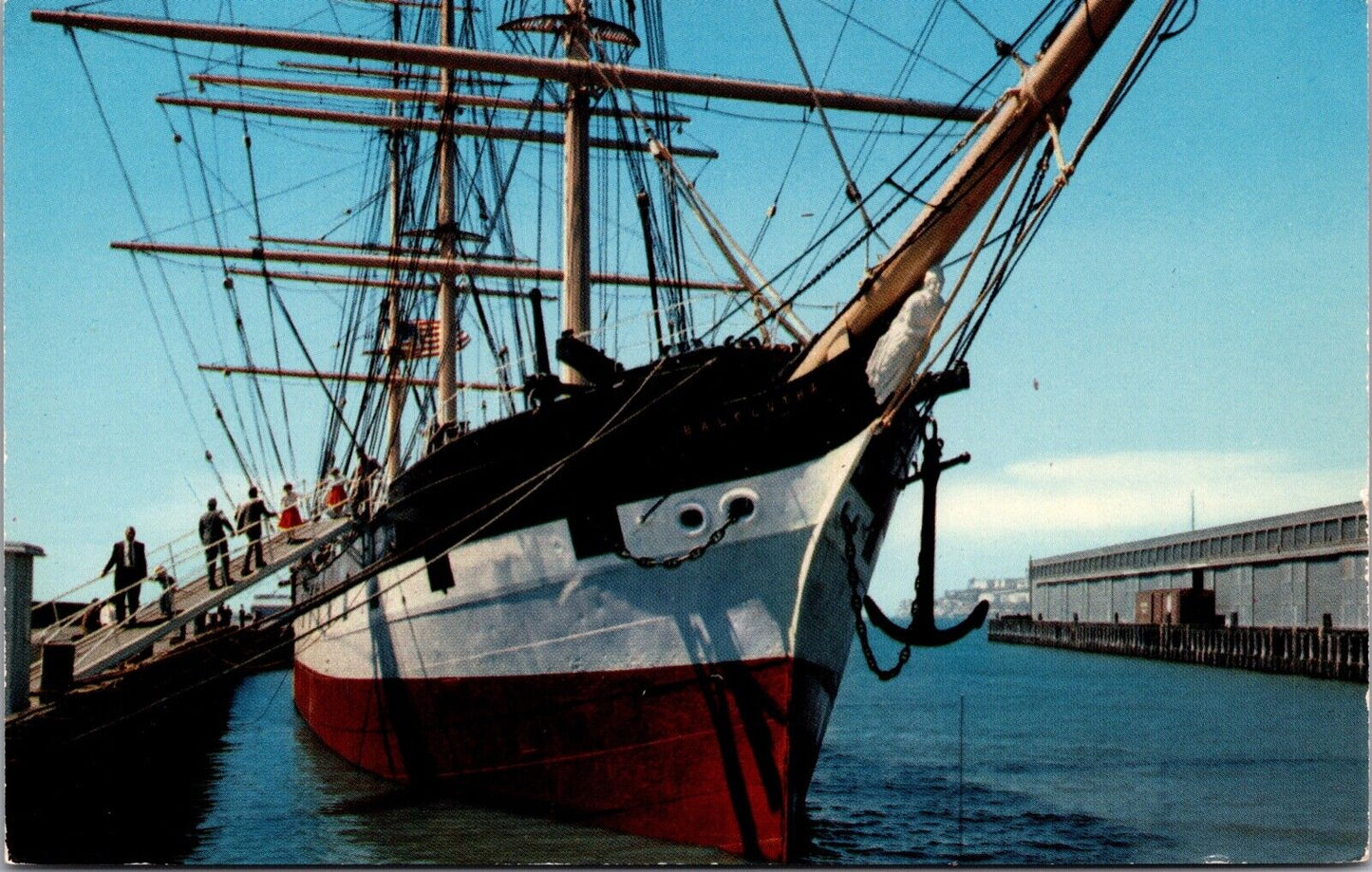 Two Postcards Alaska Packers Star Ship in San Francisco, California~2691