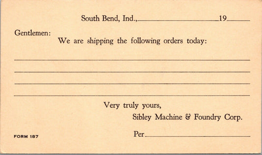 Three Postcards South Bend Indiana Advertising Machine Oil Companies~133207