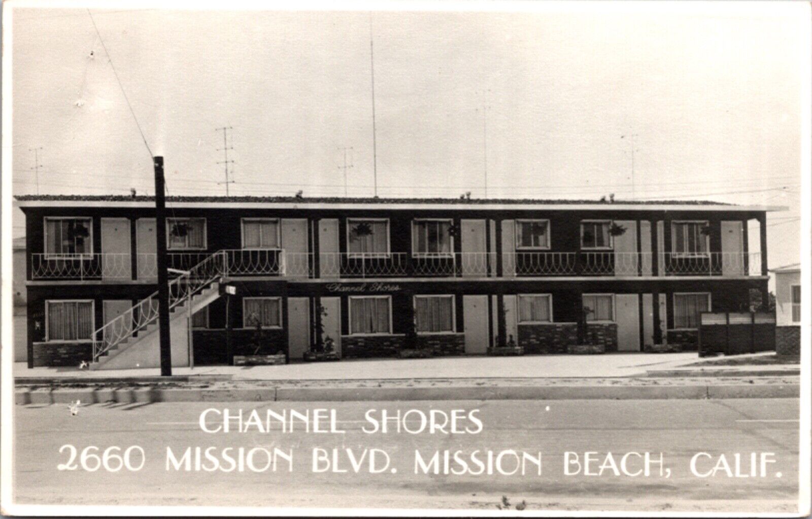 RPPC Channel Shores Apartment Motel 2660 Mission Blvd Mission Beach, California