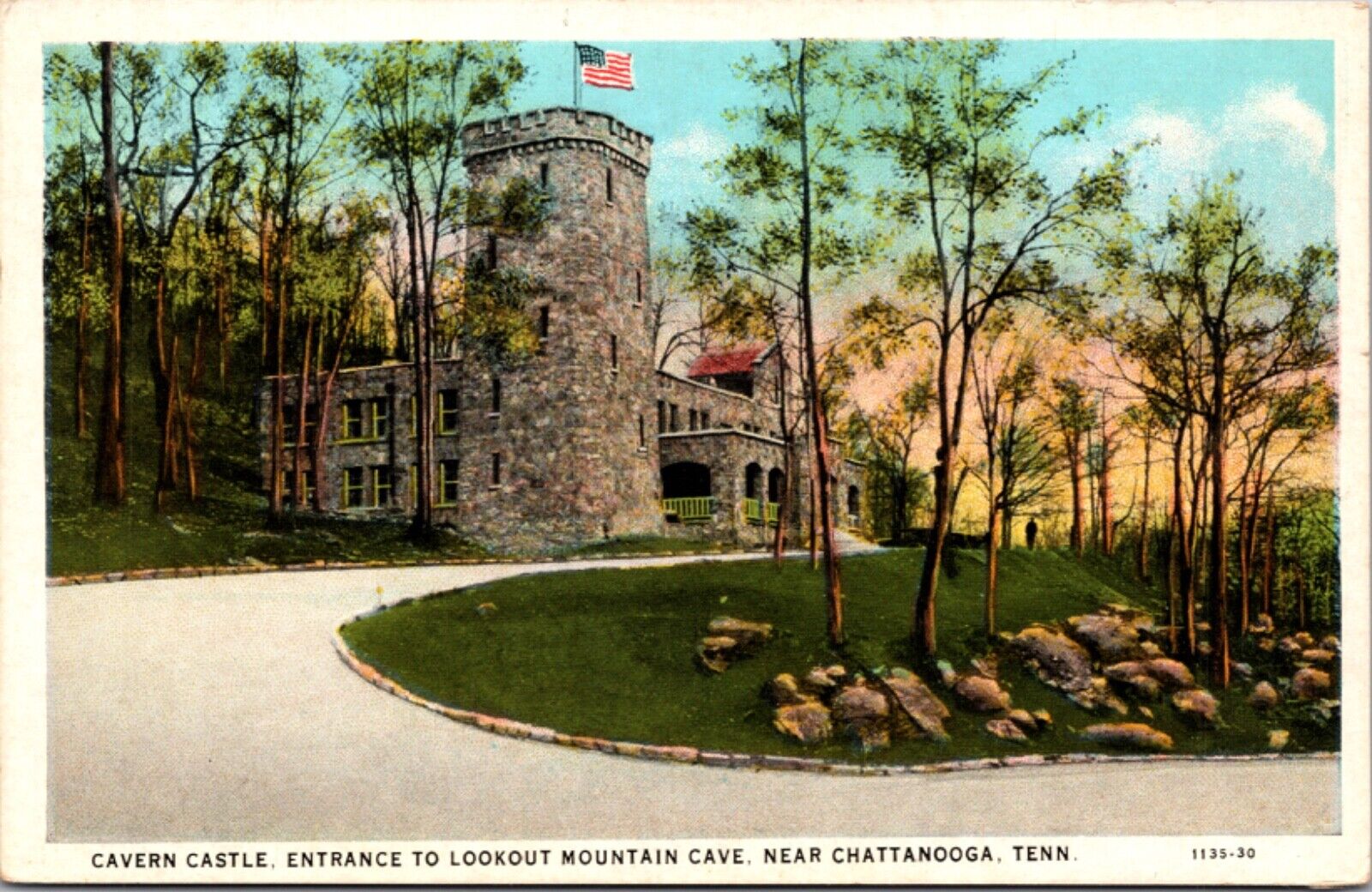 Cavern Castle, Entrance to Lookout Mountain Cave near Chattanooga Tennessee