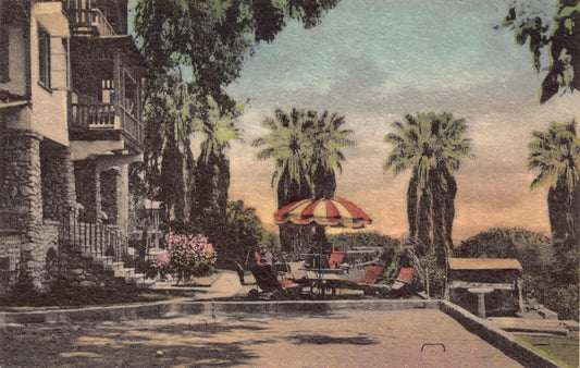 Two Tinted Postcards Glen Ivy Hot Springs in Corona, California~126244