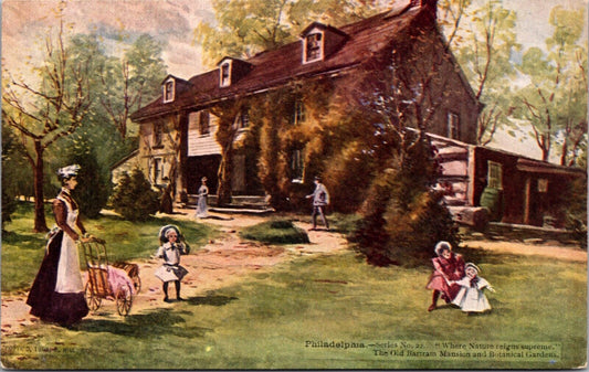 Artist PC Bartram Mansion and Botanical Gardens Philadelphia, Pennsylvania No 22