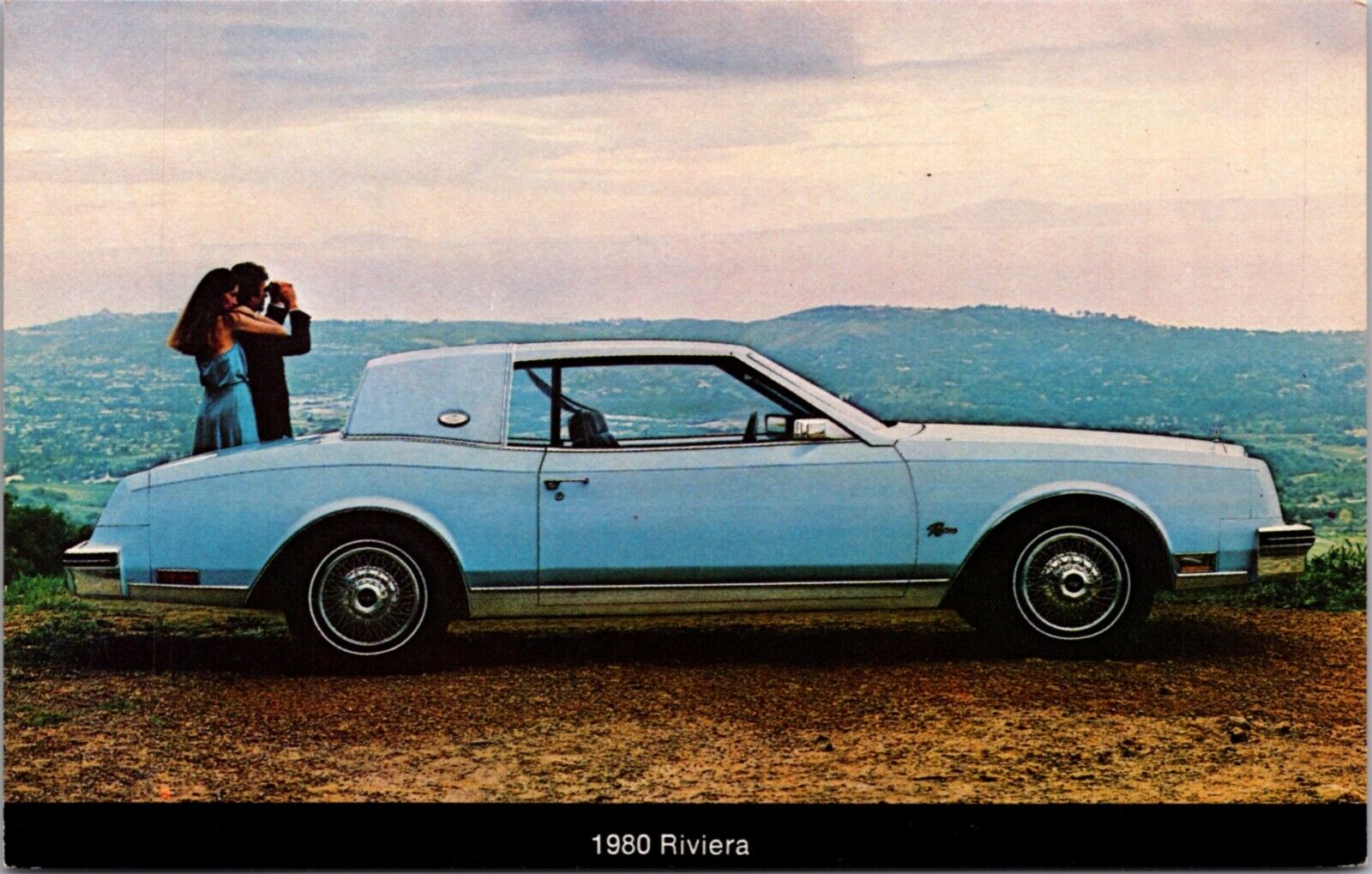 Advertising Postcard 1980 Buick Riviera