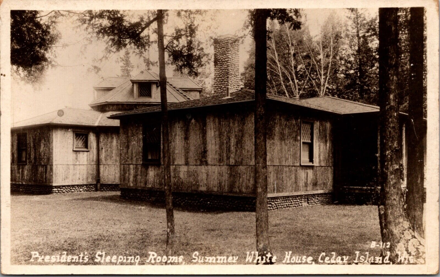 RPPC President's Sleeping Rooms, Summer White House Cedar Island, Wisconsin