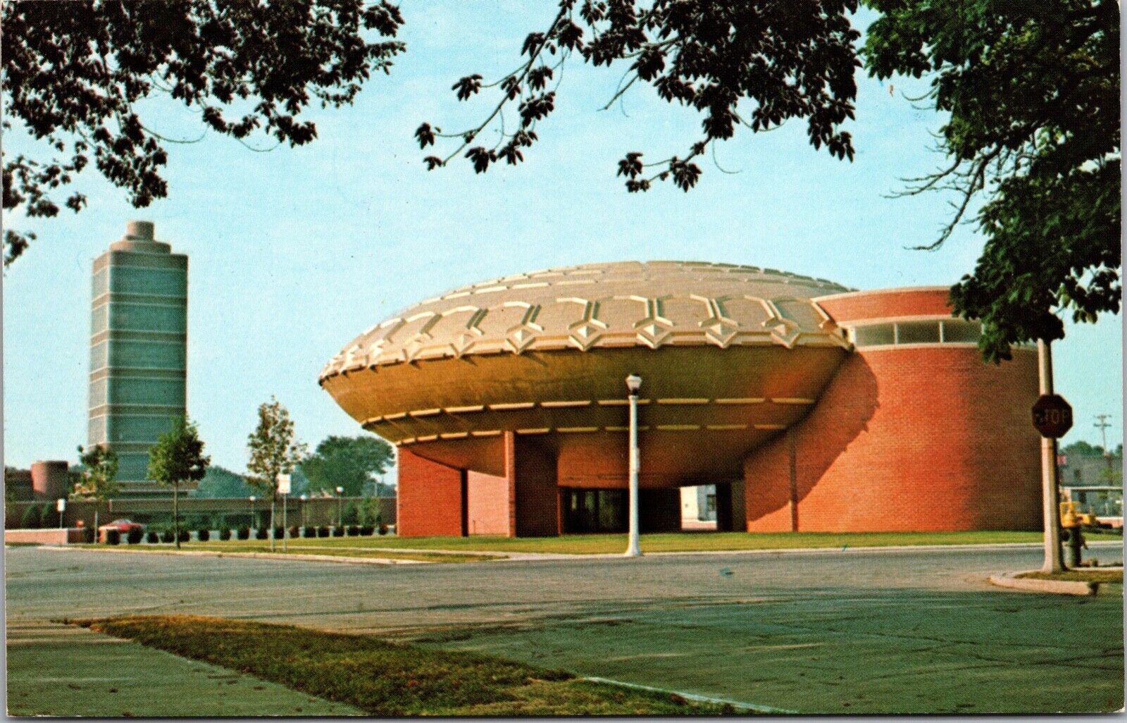 Three PCs Frank Lloyd Wright Wingspread Greek Church Theater Wisconsin~3846