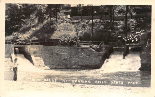 Three Real Photo Postcards Roaring River State Park~121406