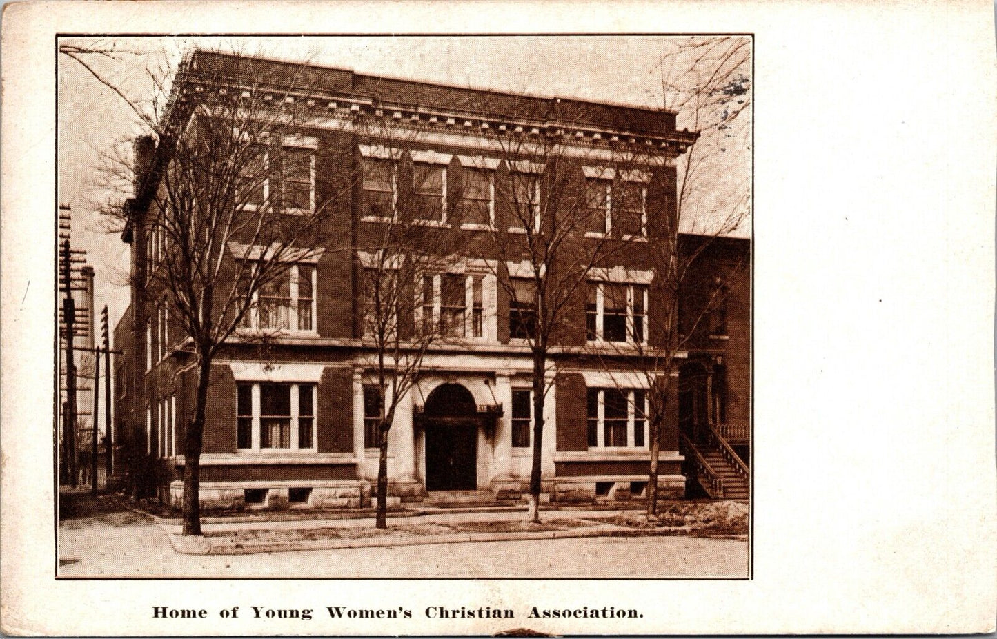 Two Postcards Y.W.C.A. Building in South Bend, Indiana~132772