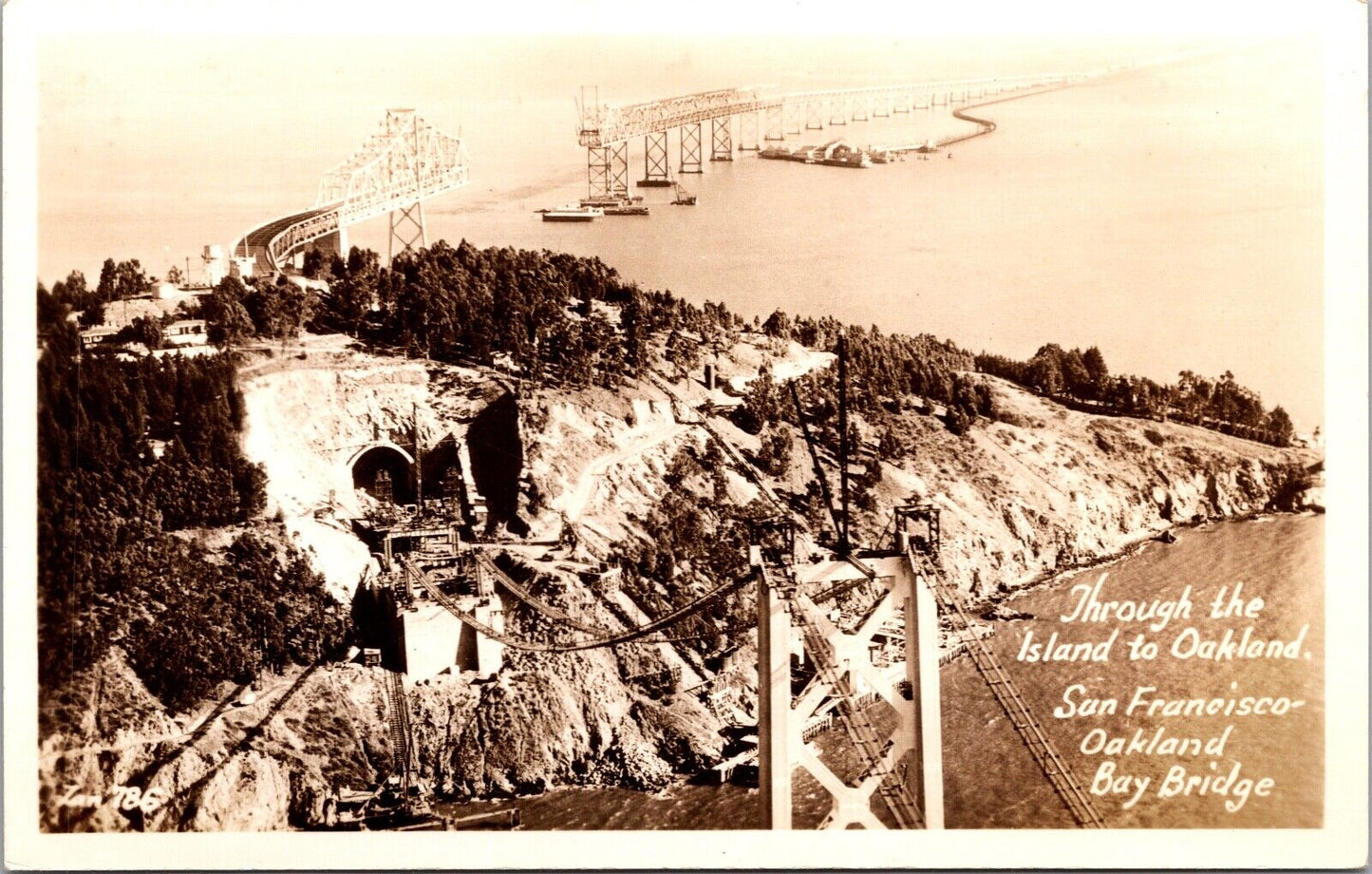 RPPC Construction Through The Island San Francisco Oakland Bay Bridge California