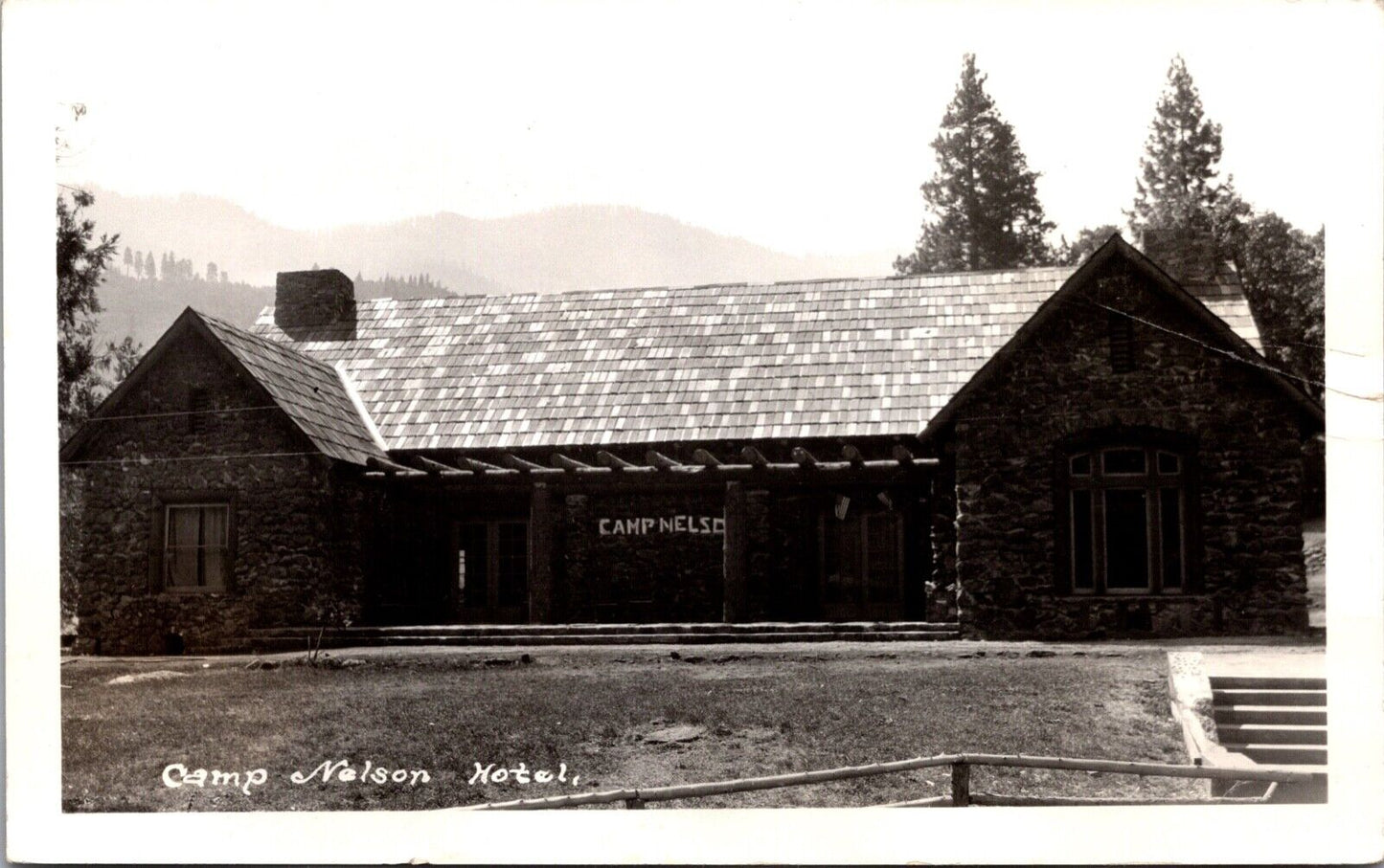 RPPC Camp Nelson Hotel Sequoia National Forest Springville California~134292