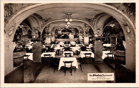 RPPC The States Restaurant, Main Room from Lobby in San Francisco, California