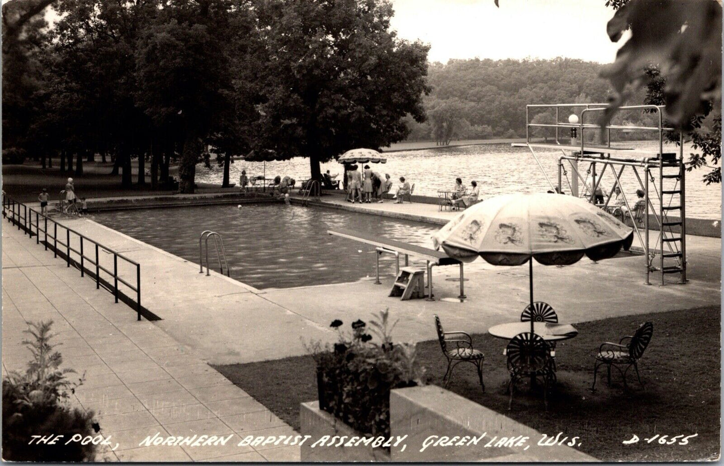 RP Postcard Pool at Northern Baptist Assembly in Green Lake, Wisconsin~131259