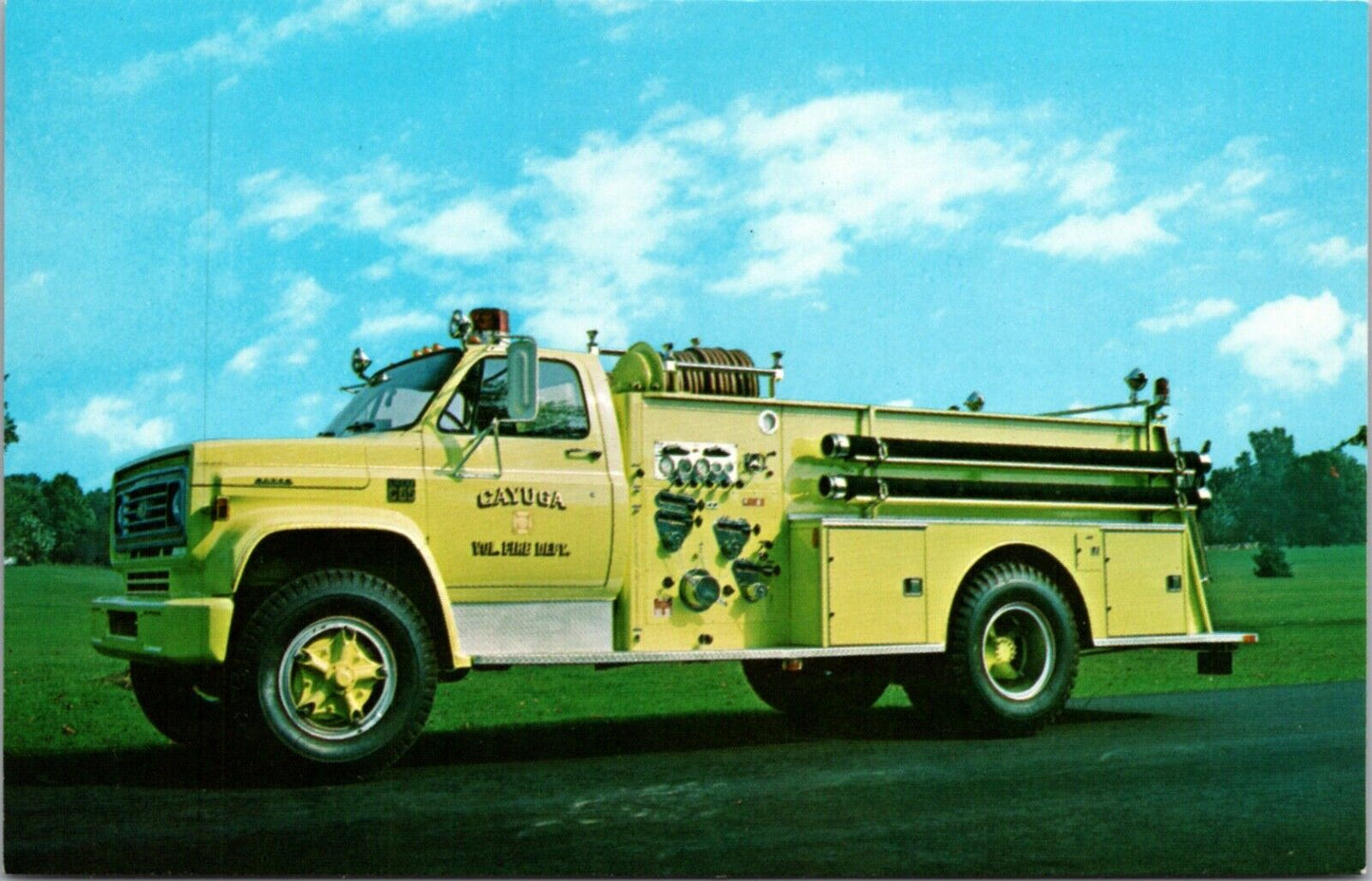 AD PC Universal Fire Apparatus Boyer Pumper Delivered to Cayuga Indiana