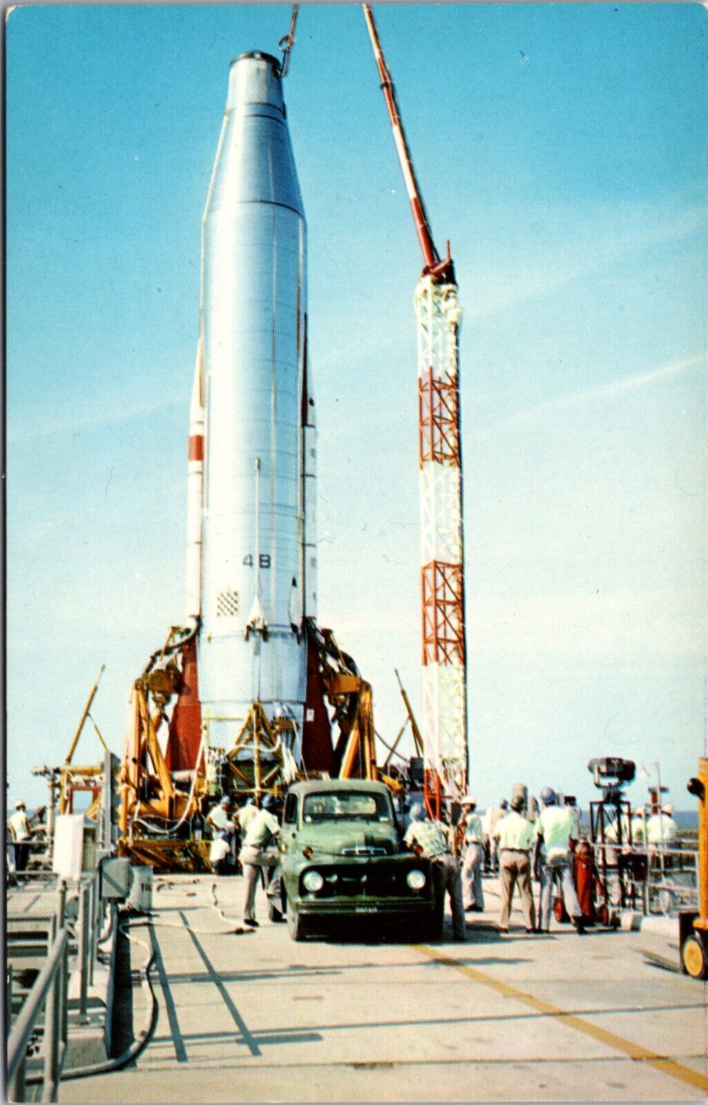 Atlas ICBM Air Force Intercontinental Ballistic Missile Cape Canaveral Florida