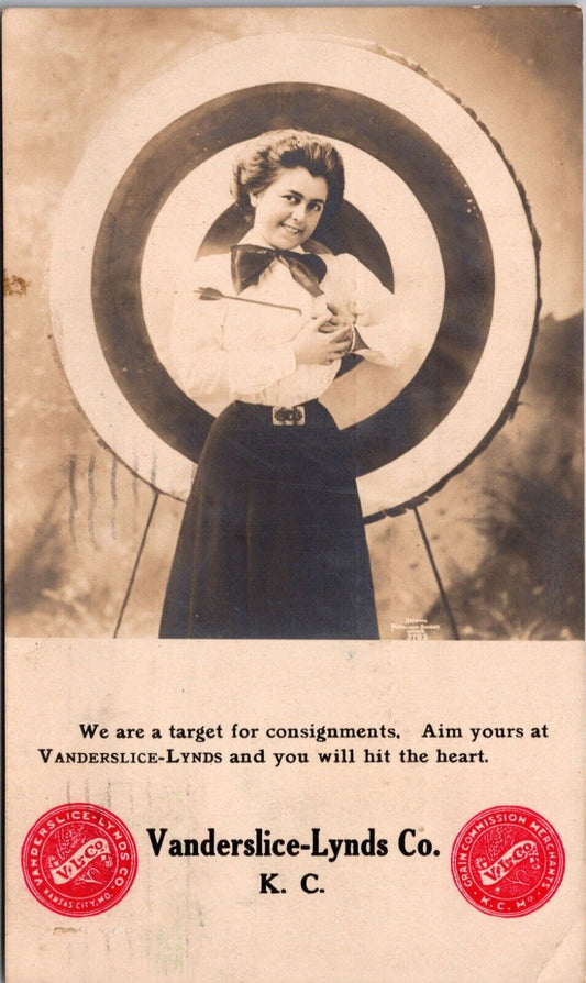 Advertising Real Photo Postcard Vanderslice-Lynds Mercantile Kansas City, Kansas